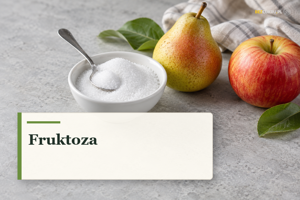 Fruktoza - ilustracja do poradnika, wygenerowana z pomocą AI