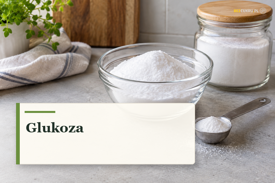 Glukoza - ilustracja do poradnika, wygenerowana z pomocą AI